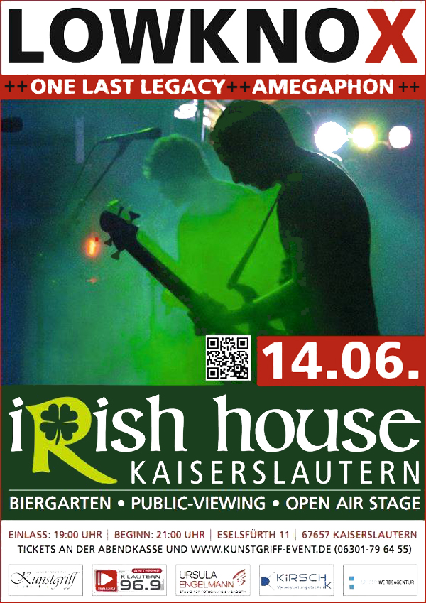 Lowknox-Plakat Clubplakat